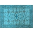 thumbnail image 1 of Ahgly Company Indoor Rectangle Oriental Light Blue Industrial Area Rugs, 7' x 10', 1 of 4