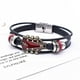 thumbnail image 1 of Pulsera de Cuero de Aleación para Guitarra | Pulsera Ajustable de Cuero Italiano de Plena Flor Curtido Vegetal | Diapasón de Acero Inoxidable | Regalo para Amantes de La Música | Accesorio para Rock, 1 of 2