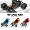 thumbnail image 4 of Ounissouiy Amortiguador trasero delantero RCGOFFLOW, pieza de coche RC, amortiguador trasero delantero suave Rc para camiones monstruo 1/10 HPI Kits de construcción modelo Verde, 4 of 6