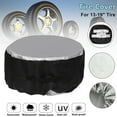 thumbnail image 4 of 210D Oxford Fabric Car Tire Cover Storage Bag Wheel Protection with handle, 4 of 4