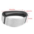 thumbnail image 3 of Stainless Steel Garlic Press,  Garlic Rocker Garlic Peeler Set Cleaning Brush Kitchen Garlic Chopper Press Crusher Squeezer Mincer Easy Operate And Clean Kitchen Tools, 3 of 8