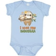thumbnail image 3 of Inktastic Sloth I Love My Babushka Boys or Girls Baby Bodysuit, 3 of 5