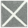 thumbnail image 3 of Mainstays Diamond Plush Grey Indoor 20" x 34" Accent Rug, 3 of 8