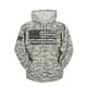 thumbnail image 2 of Sudadera con capucha de camuflaje con bandera estadounidense para hombre y mujer, ropa con estampado patriótico en 3D de EE. UU., novedad en sudaderas con capucha, moda Harajuku y2k, jersey de bolsill, 2 of 5