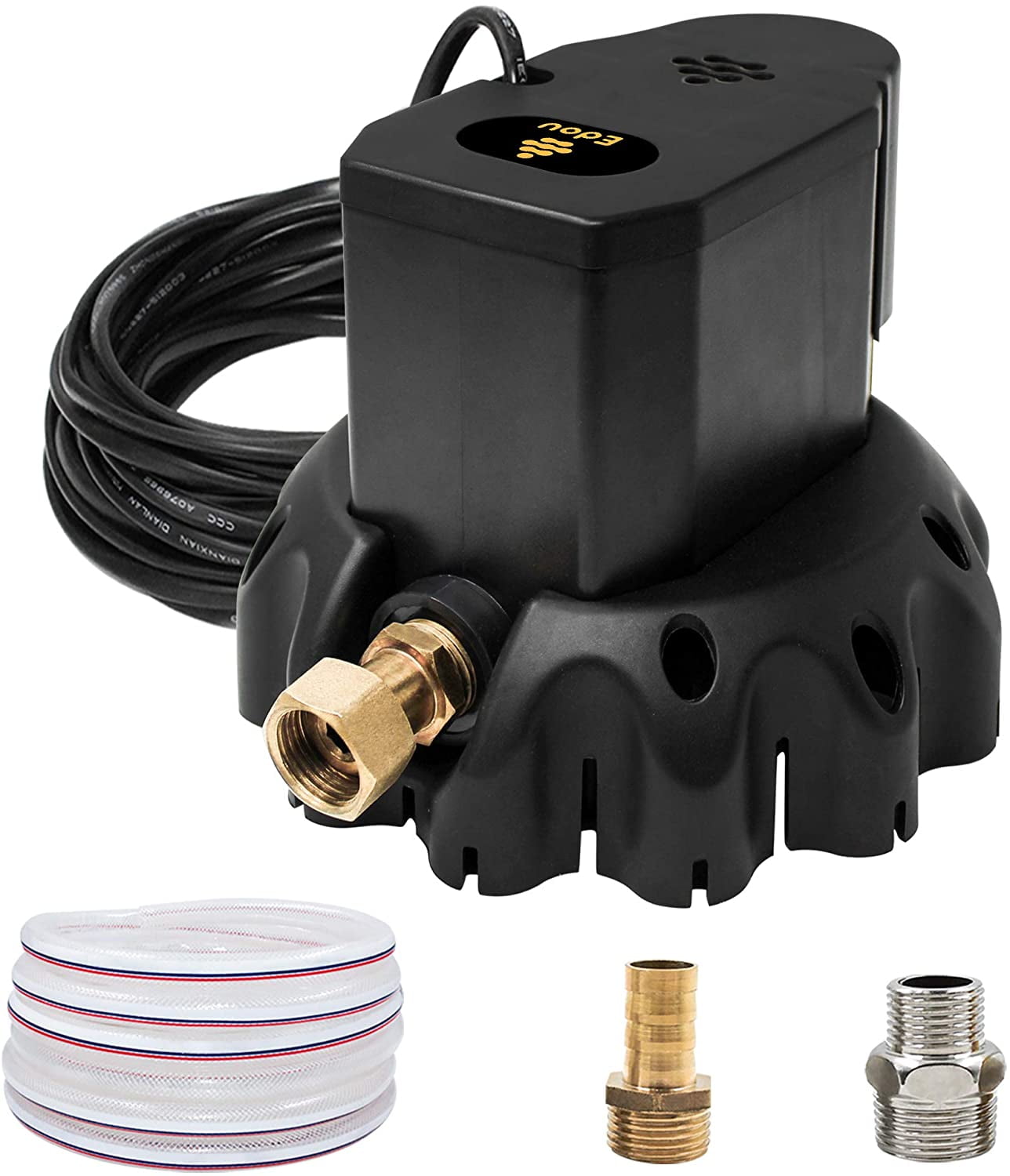 Fastest Electric Swimming Pool Winter Cover Drain Pump 600GPH 110V With 16' Hose 