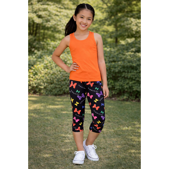 It's All About the Bow Capris- Girls