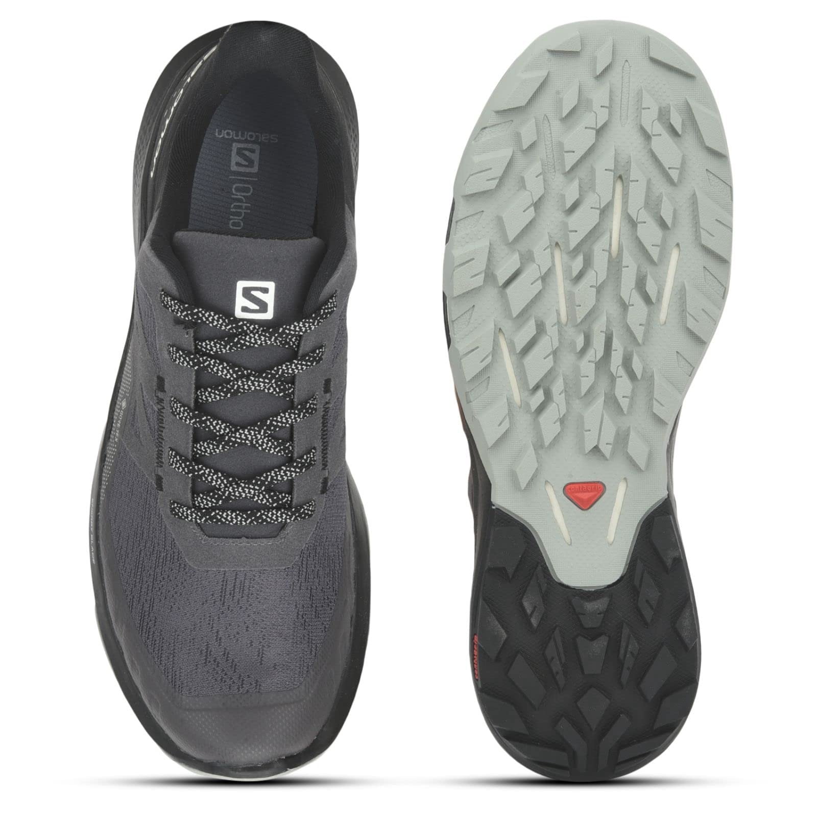 Salomon Outpulse Gore-Tex GTX hiking shoes Magnet/Black/Wrought Iron 11.5 Salomon Men main image 2