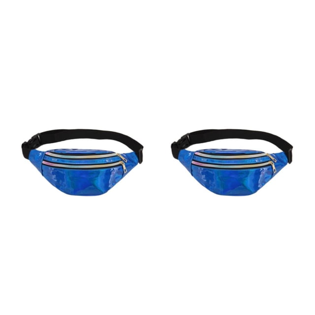 Riñonera de moda Sonducket de PU Azul 2Conjunto