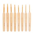 thumbnail image 1 of Kuymtek 8 Unids/set Ganchos de Bambú Ganchillo Artesanía Tejer Utensilios para Costura Con Aguja Kit, 1 of 8