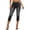 Grey, variant on Capri Jeans for Women Trendy Mid Rise Capri Jeans Distressed Raw Hem Casual Summer Straight Leg Denim Capris Pants Relaxed Fit