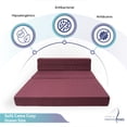 thumbnail image 3 of Sofá Cama Queen Size - Rosa Oscuro Home Memory Foam SOFA CAMA COZY, 3 of 11