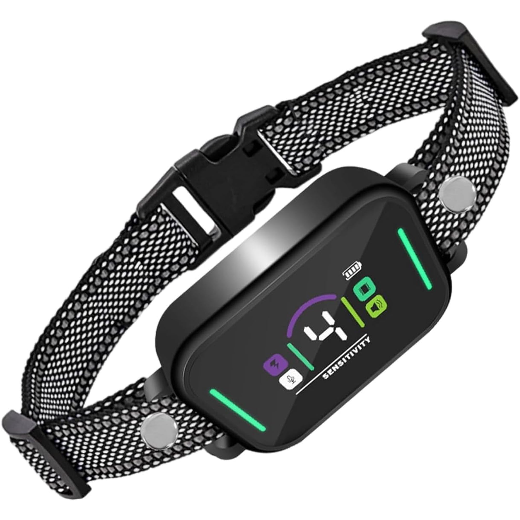 Regulable Dog Training Collar – Rechargeable Barking Deterrent Device for All Dog Sizes