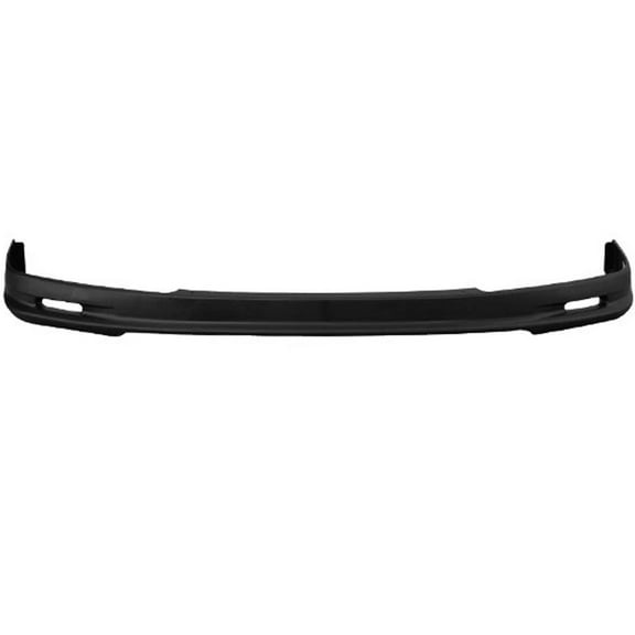 Ikon Motorsports Compatible with 01-02 Honda Accord MU Style 2Dr Coupe Front Bumper Lip PP Polypropylene