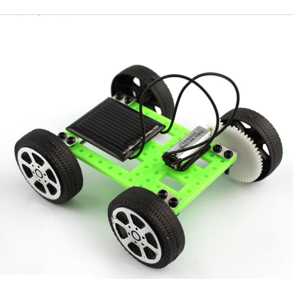 RC Model Solar Power Remote Control Car Toy Self Assembly RC Model Puzzle 