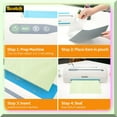 thumbnail image 5 of CrystalShield Legal Size Thermal Laminating Pouches - 20 Clear Pouches for 8.9" x 14.4" Paper, 5 of 5