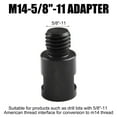 thumbnail image 2 of Angle Grinder Adapter Converter M10 for M14 5/8-11 Converter Adapte Arbor Connector M14 To 5-8-11, 2 of 8