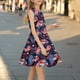 thumbnail image 4 of Odeerbi Niñas Día de La Independencia A-Línea Vestido de Tanque Verano Patriótico Estrella Raya Cuello Redondo Vestido de Sol Casual, 4 of 6