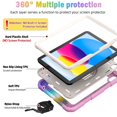thumbnail image 3 of Funda BMOUO para iPad 11ª/10ª Generación 11" con Soporte 360° y Correa, 3 of 9