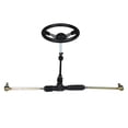 thumbnail image 3 of Go Kart Steering Gear Rack, 30T Power Steering Gear Rack  for Quad Bikes, 3 of 7