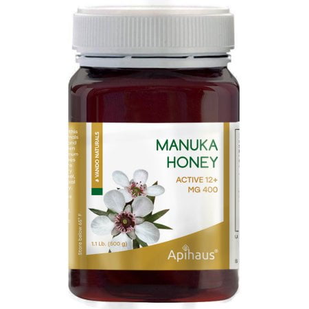 Apihaus Manuka Honey Mg 400 Active 12+ 1.1 Lb - Walmart.com