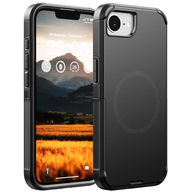 Funda Diverbox para iPhone 16E con MagSafe y protector de pantalla