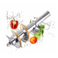 thumbnail image 6 of 1PC Meat Grinder Screw Mincer Meat Grinder Parts Meat Grinder Bades, 6 of 7