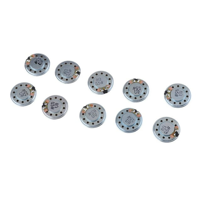 10Pieces 0 . 5W 20mm Mini Music Player Speaker for Toys