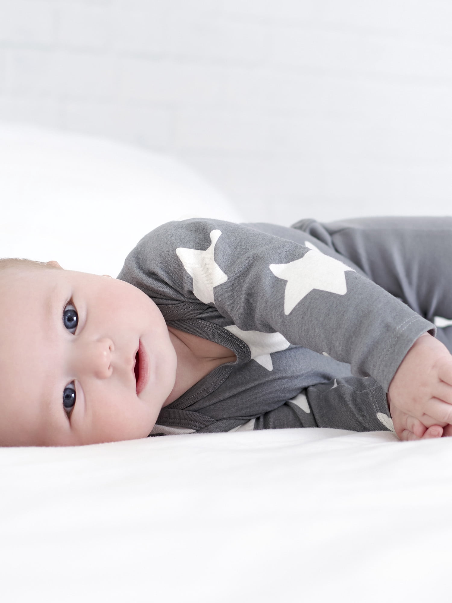 Modern Moments by Gerber Baby Boy Bodysuits, 3-Pack (Newborn-12 Months)