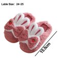 thumbnail image 2 of Pantoufles Douillettes pour Filles, Pantoufles Mignonnes pour la Maison Pantoufles d'Intérieur Pantoufles Confortables, Pantoufle d'Hiver en Coton, 2 of 6
