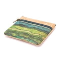 thumbnail image 5 of Cork mini wallet Green pouch handmade, coin purse vegan wallet Eco Friendly Sustainable gift Lightweight Durable Waterproof, 5 of 6