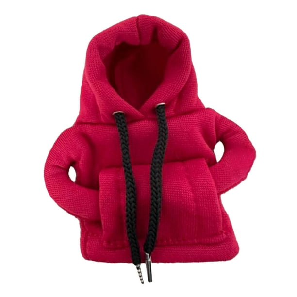 Funda para pomo de cambio de marchas automático, fácil de instalar, cálida para el invierno Rojo