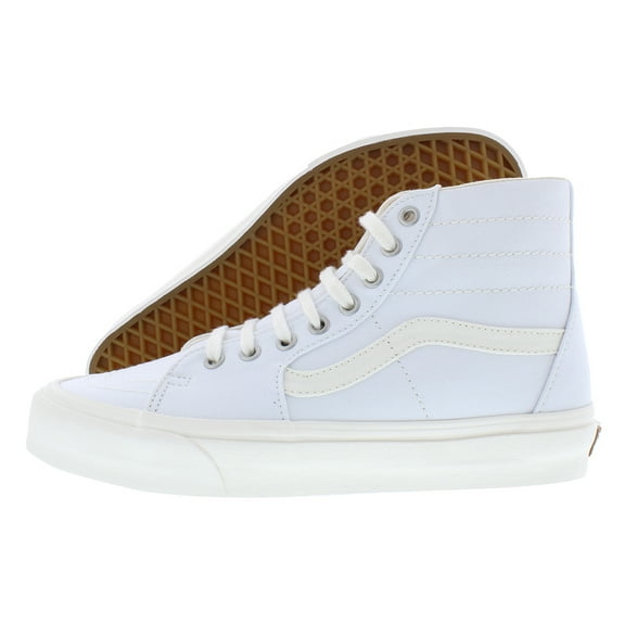 Vans Sk8-Hi Tapered Unisex Shoes Size 8, Color: White/Natural