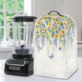 thumbnail image 5 of HELLHERO Butterfly and Sunflower Pattern 1Set Food Processor Cover, Waterproof Coffee Machine Dust Cover for Home Kitchen Indoor, 5 of 6