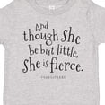 thumbnail image 4 of Inktastic Though She Be but Little Shakespeare Quote Boys or Girls Toddler T-Shirt, 4 of 5