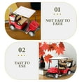 thumbnail image 3 of FENGGUIQU 2Pcs Alloy Golf Cart Model Decorative Figurines Modern Tabletop Home Office Ornament, 3 of 8