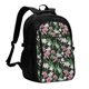 thumbnail image 1 of Fotbe Lilies Flowers Mochila con Estampado y Puerto USB para Hombre y Mujer, Mochila Antirrobo, Mochila de Viaje, Mochila Escolar, Mochila Universitaria, 1 of 7