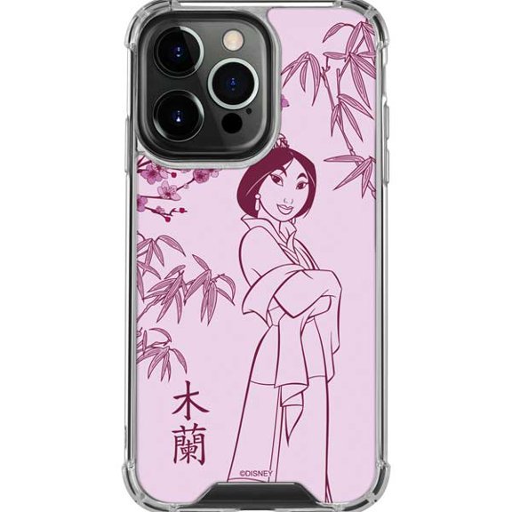 Skinit Disney Mulan Character Art iPhone 16 Pro Max Clear Case