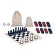 thumbnail image 4 of Juego De Ajedrez Y Damas Portátil, Juego De Mesa Ligero De Backgammon Para Niños, 4 of 9