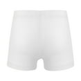 thumbnail image 2 of JanJean Girls Volleyball Shorts Junior Spandex Gymnastics Bike Shorts Cycling Safe Active Shorts White 6, 2 of 5
