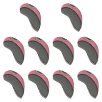 amleso 10x Golf Iron Headcovers Portable Wear Resistant Golf Club Head Covers Irons
