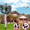 thumbnail image 3 of Solar Ultra Sonic Bird Dog Snake Scarer Sensor infrarrojo Repelente de animales Hugtrwg Para estrenar, 3 of 9