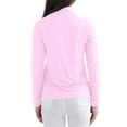 thumbnail image 4 of Luvior Women's Basic Long Sleeve Turtleneck T-Shirt Solid Slim Soft Cotton Tops, 4 of 5