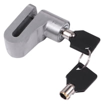 LULULION 1Pc Anti Theft Motorcycle Lock Small and Compact for Motorbike Daily Use