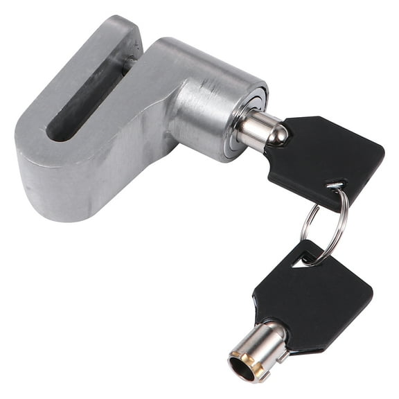 LULULION 1Pc Anti Theft Motorcycle Lock Small and Compact for Motorbike Daily Use