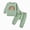 fall winter outfits-Green, variant on TOWED22 Toddler Baby Boy Fall Winter Outfits Printed Crewneck Sweatshirt Casual Pants 2Pcs Clothes Set(Blazer,2-3 Y)