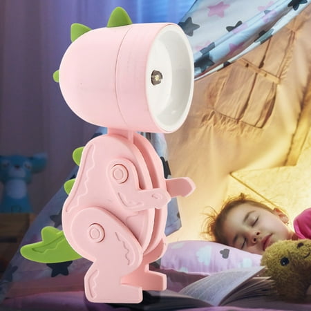 

Mini LED Desk Lamp Cute Dinosaur Shape Night Light Adjustable Phone Stand Portable Reading Table Night Lamp For Kids Students