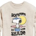 thumbnail image 3 of Peanuts - Summer Edition - Summer in the Shade - Toddler & Youth Crewneck Fleece Sweatshirt, 3 of 5