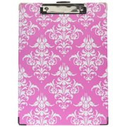 BAZIC Plastic Clipboard Standard Size 12.75" x 9.13", Low Profile Clip, Clear Translucent Color, 1-Count