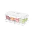 thumbnail image 1 of Yuarrent Caja de refrigeración ABS para acampar, ideal para aventuras al aire libre. Caja de refrigeración helada. Un sabor. Kits de desorden para acampar blanco, 1 of 6