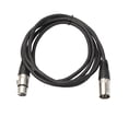thumbnail image 3 of 10 Unids XLR a Cable de sonido de Micrófono 3 Pinzas para Afinadores de Música Conjunto de Recolección Hugo Cable XLR macho a hembra, 3 of 10